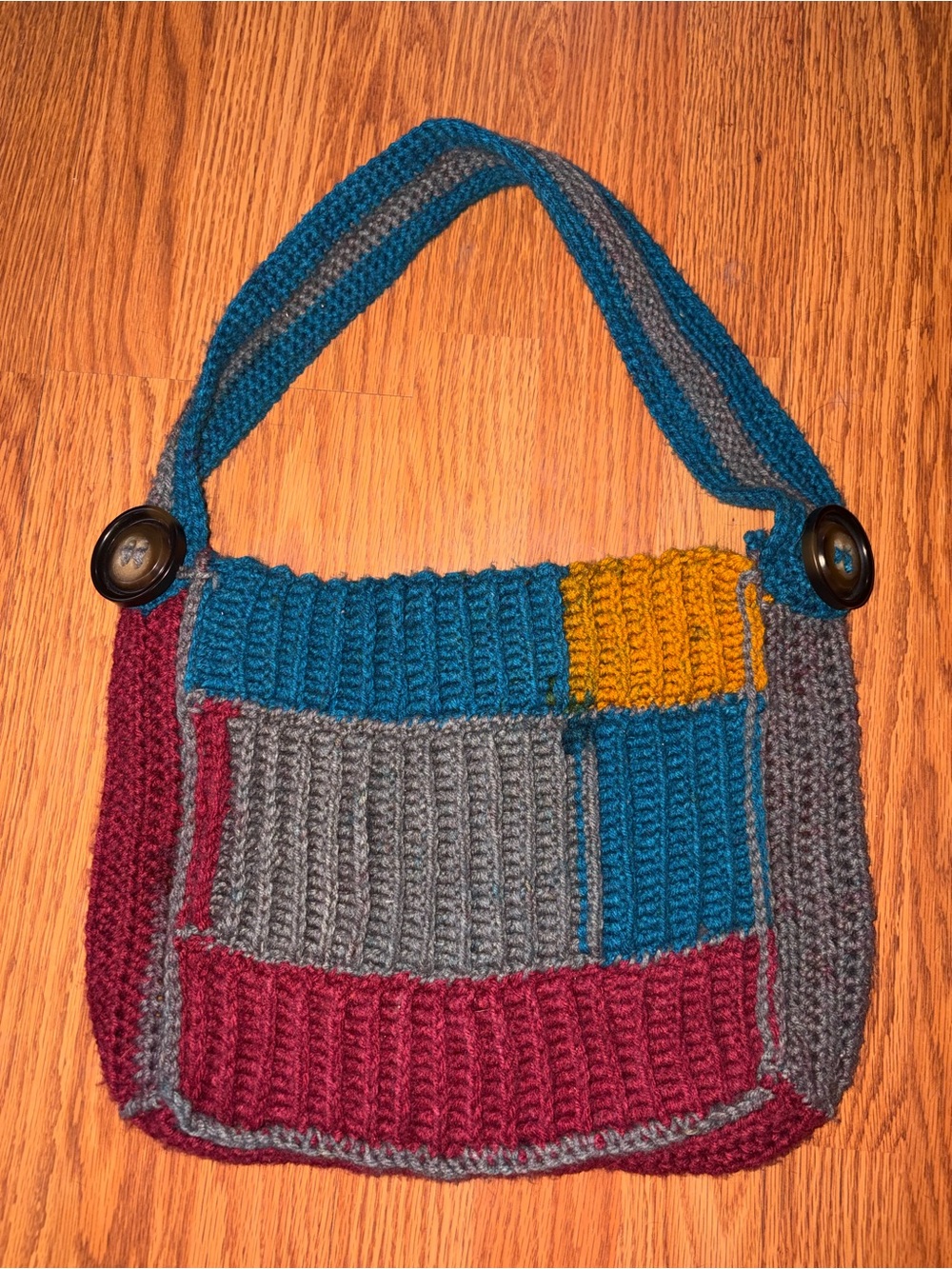 Handmade crochet bag